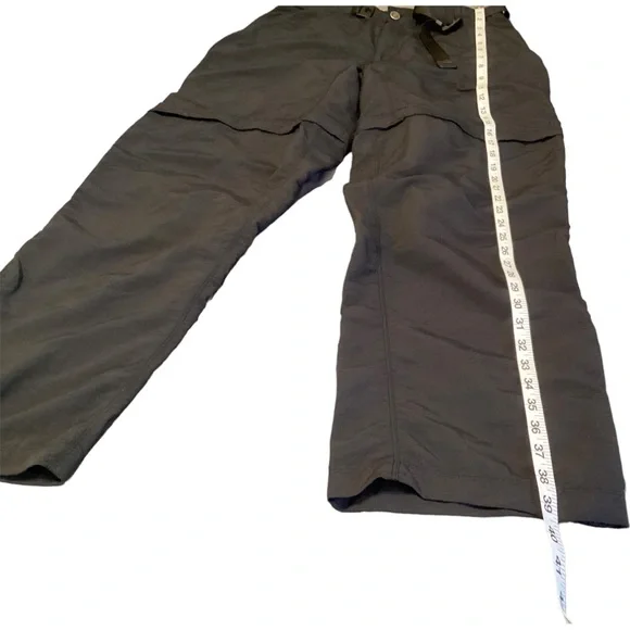 The North Face Women’s Zip Off Convertible Hiking Pockets Black Pants Size Large - Picture 5 of 16